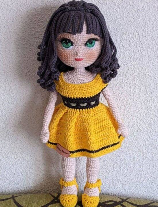 Crochet Doll Pattern Michelle GorbunovaDolls