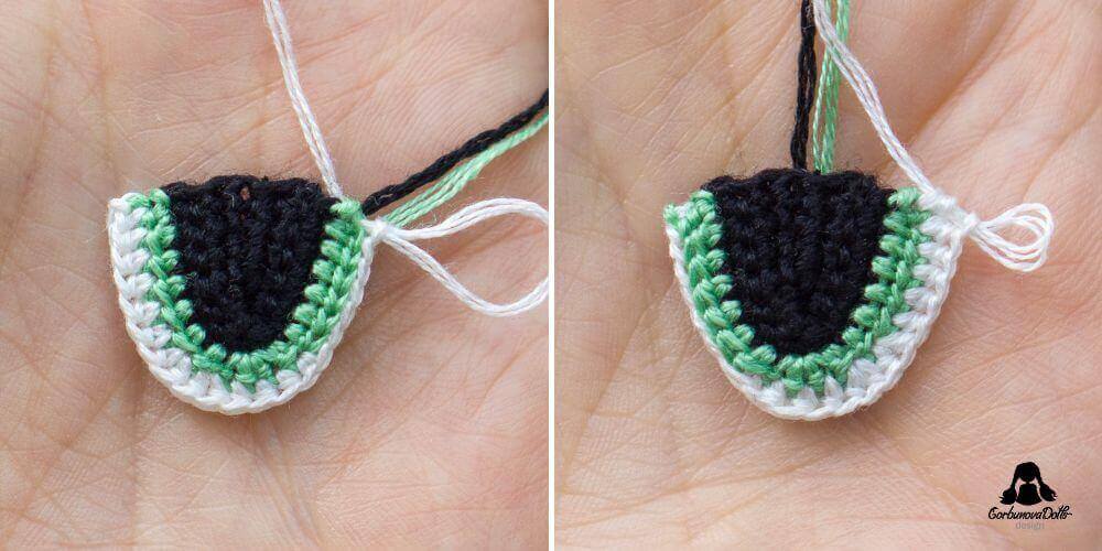 Crochet toy eyes pattern