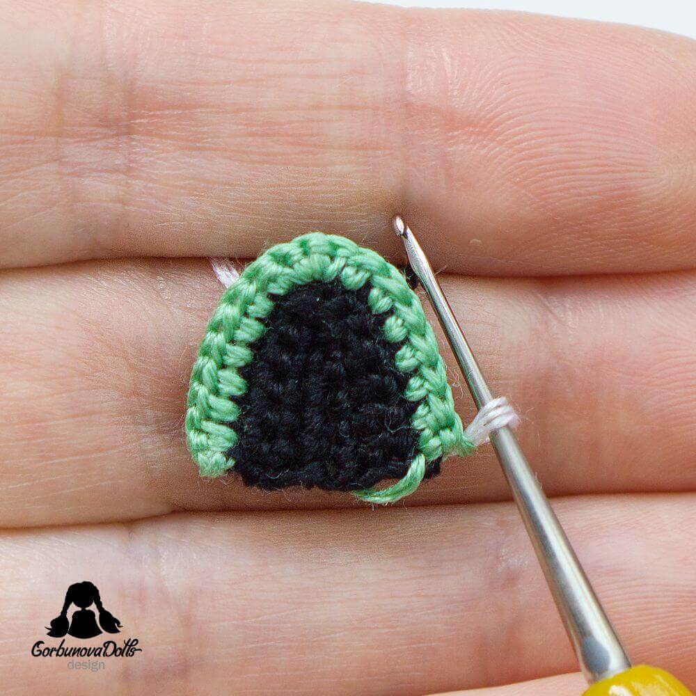 Crochet toy eyes pattern