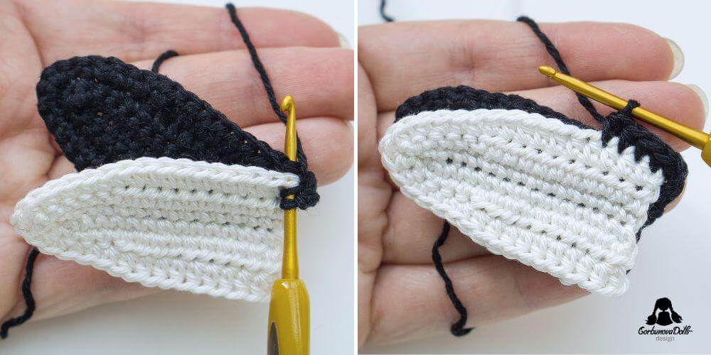 Crochet Bat Pattern Free: ears
