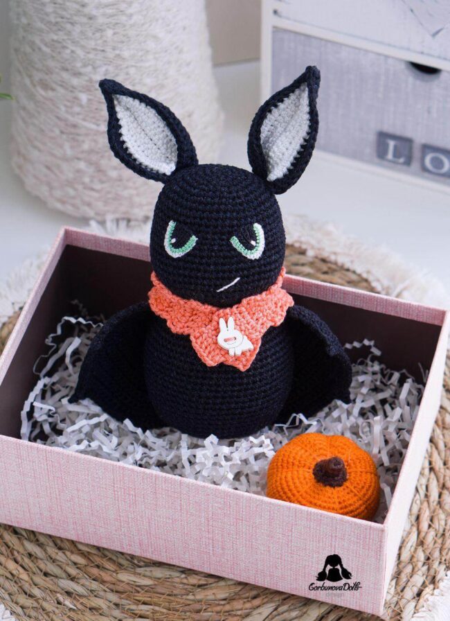 Easy Crochet Bat Pattern | No-Sew Designs By GorbunovaDolls